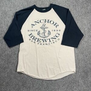 Vintage Anchor Brewing San Francisco Shirt Large Collector's Item Iconic
